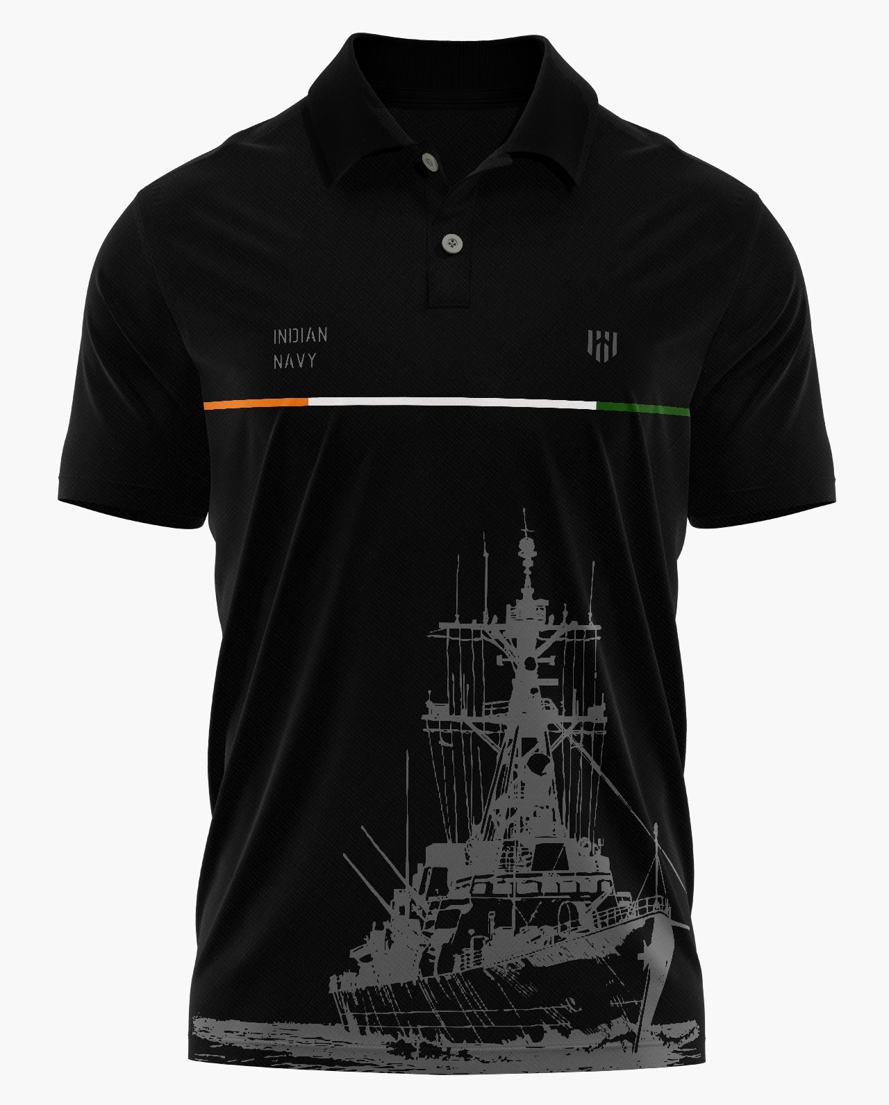 INDIAN NAVY VINTAGE Polo T-Shirt  - CS