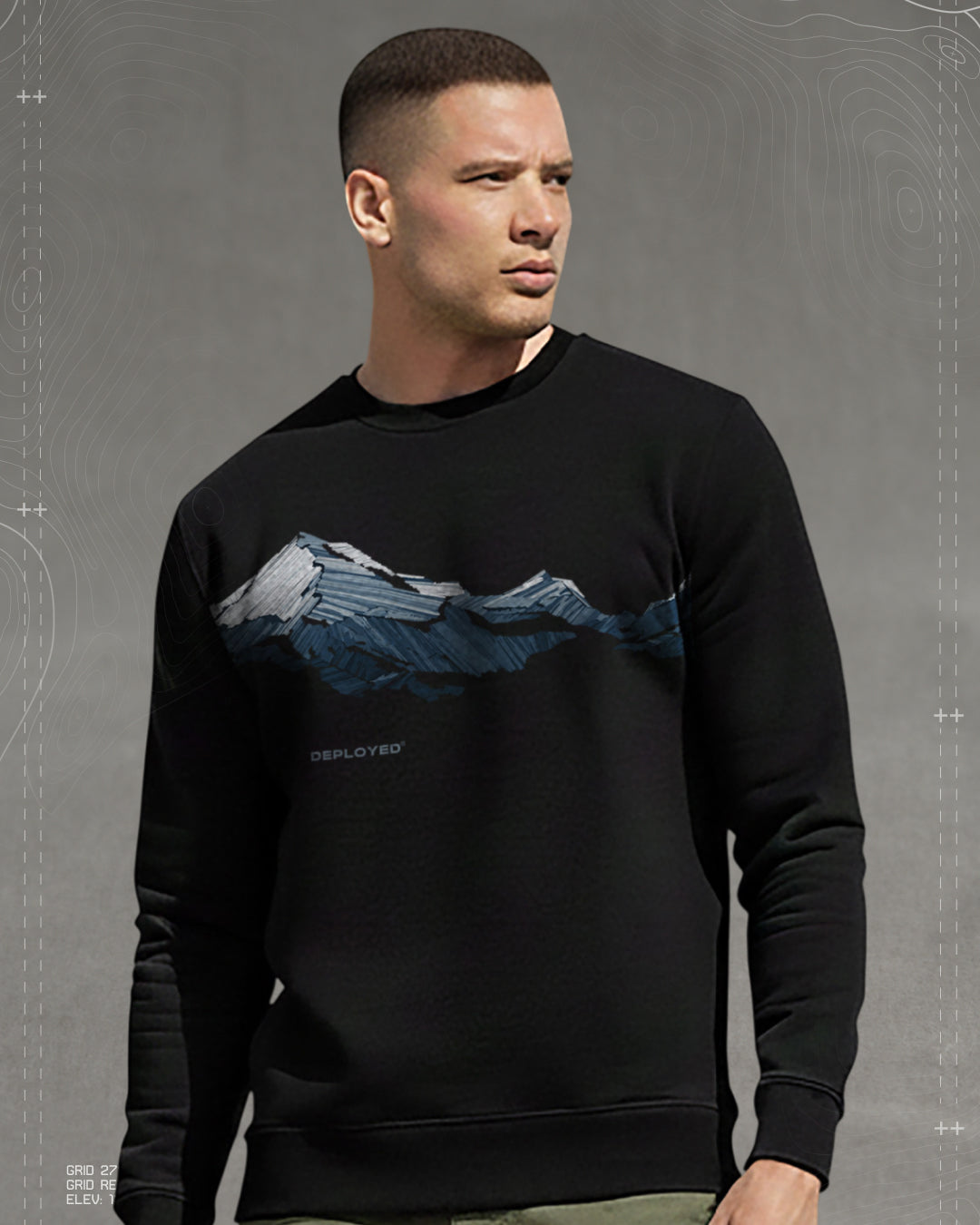 North Noir Lightweight Premium Sweatshirt