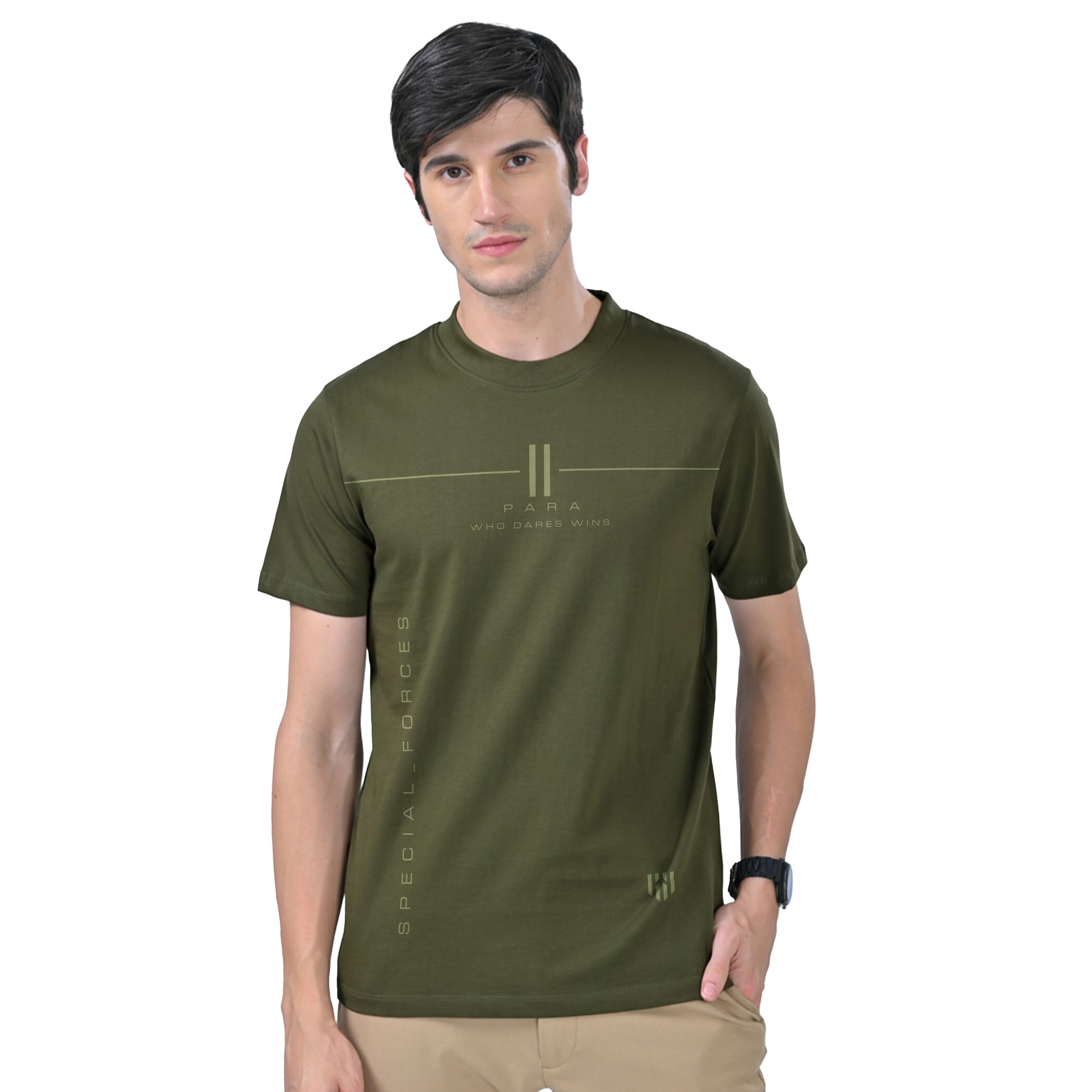 11 PARA SF COVERT Signature LuxeSoft Cotton T-Shirt - CS