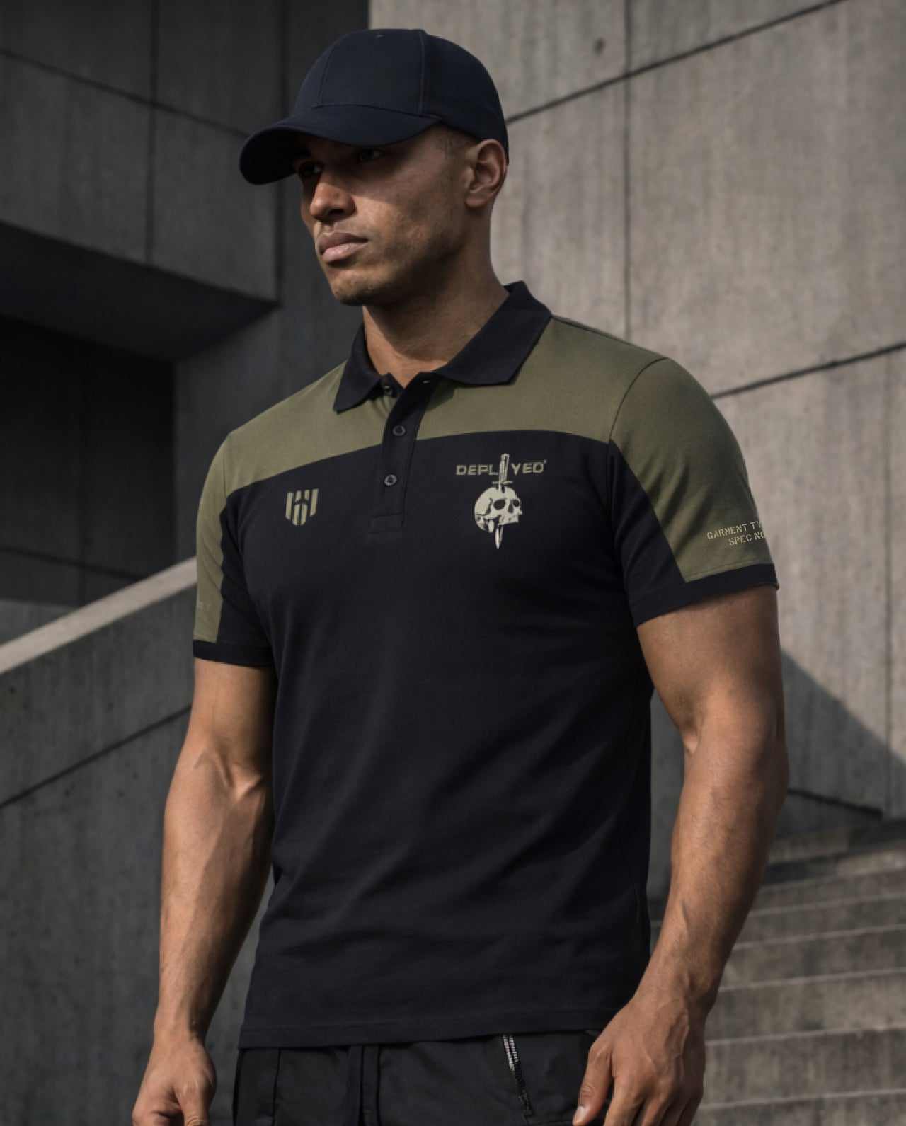 Deployed Ghost Unit Polo T-Shirt