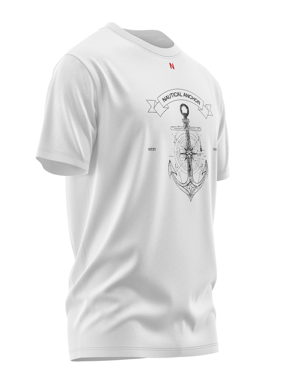 Nautical Anchor Signature LuxeSoft Cotton T-Shirt