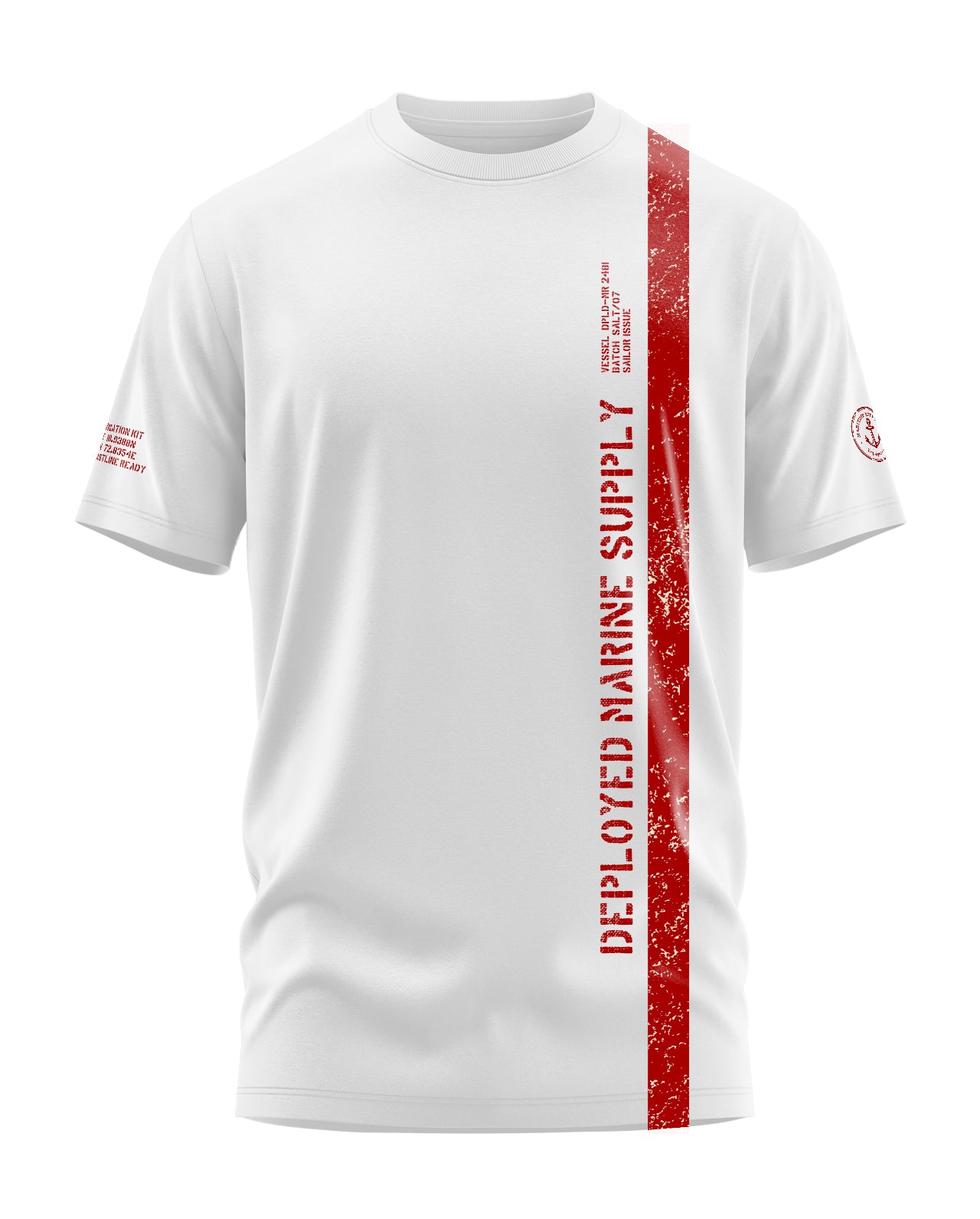 Marine Gear Signature LuxeSoft Cotton T-Shirt - White