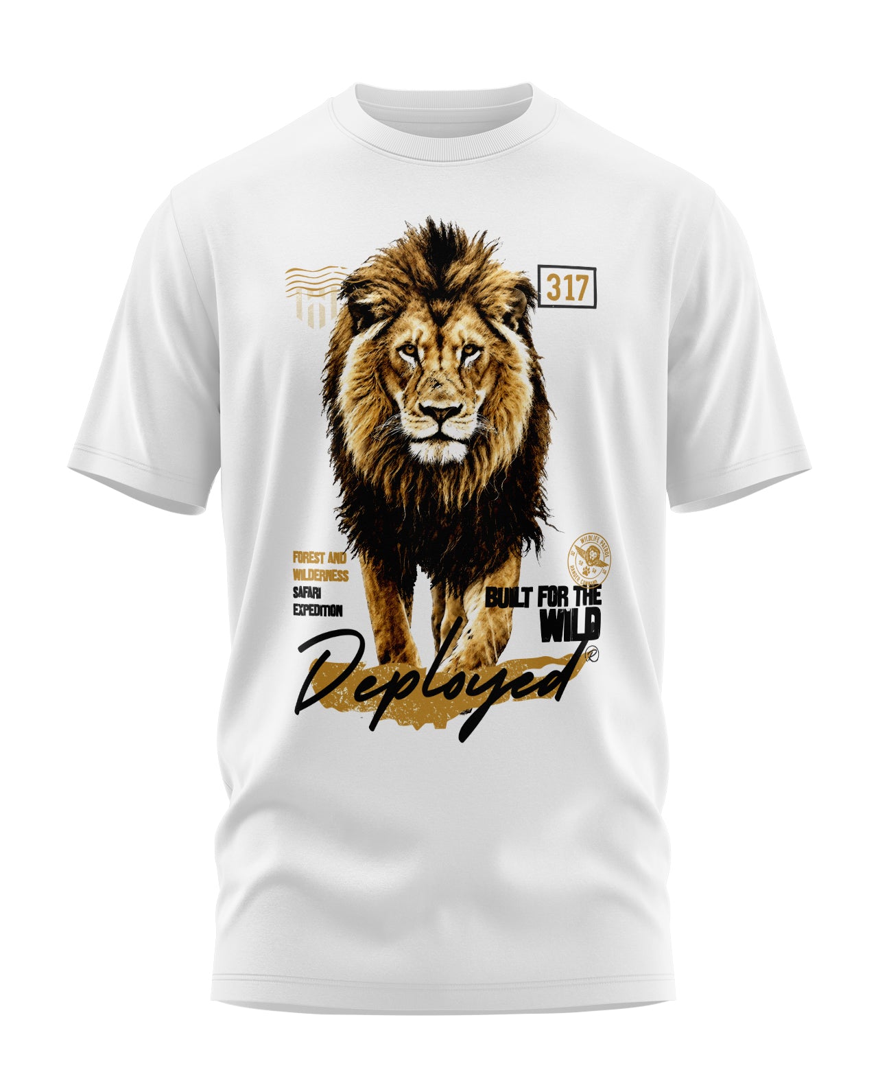 Wild Patrol Signature LuxeSoft Cotton T-Shirt - White