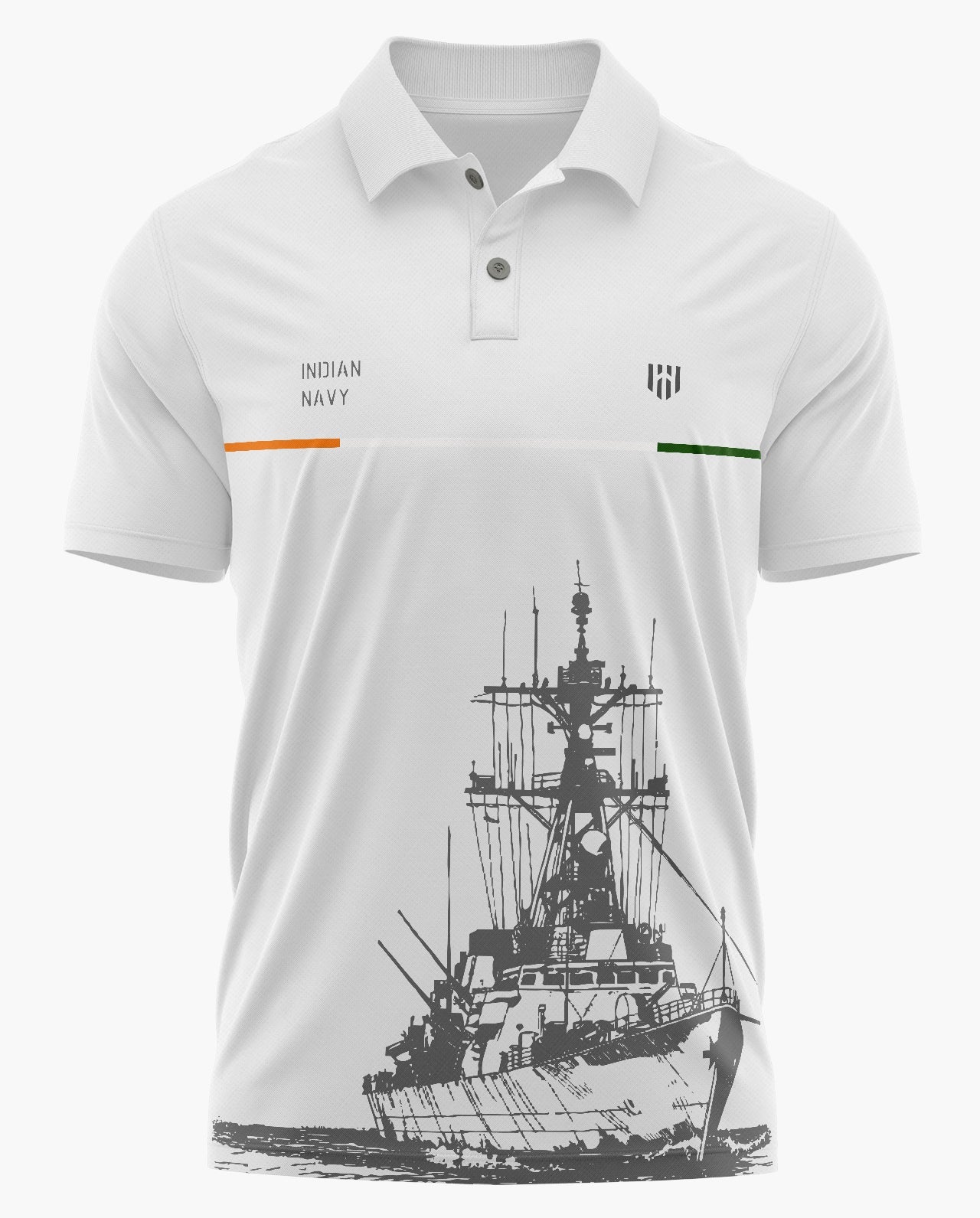 INDIAN NAVY VINTAGE Polo T-Shirt  - CS