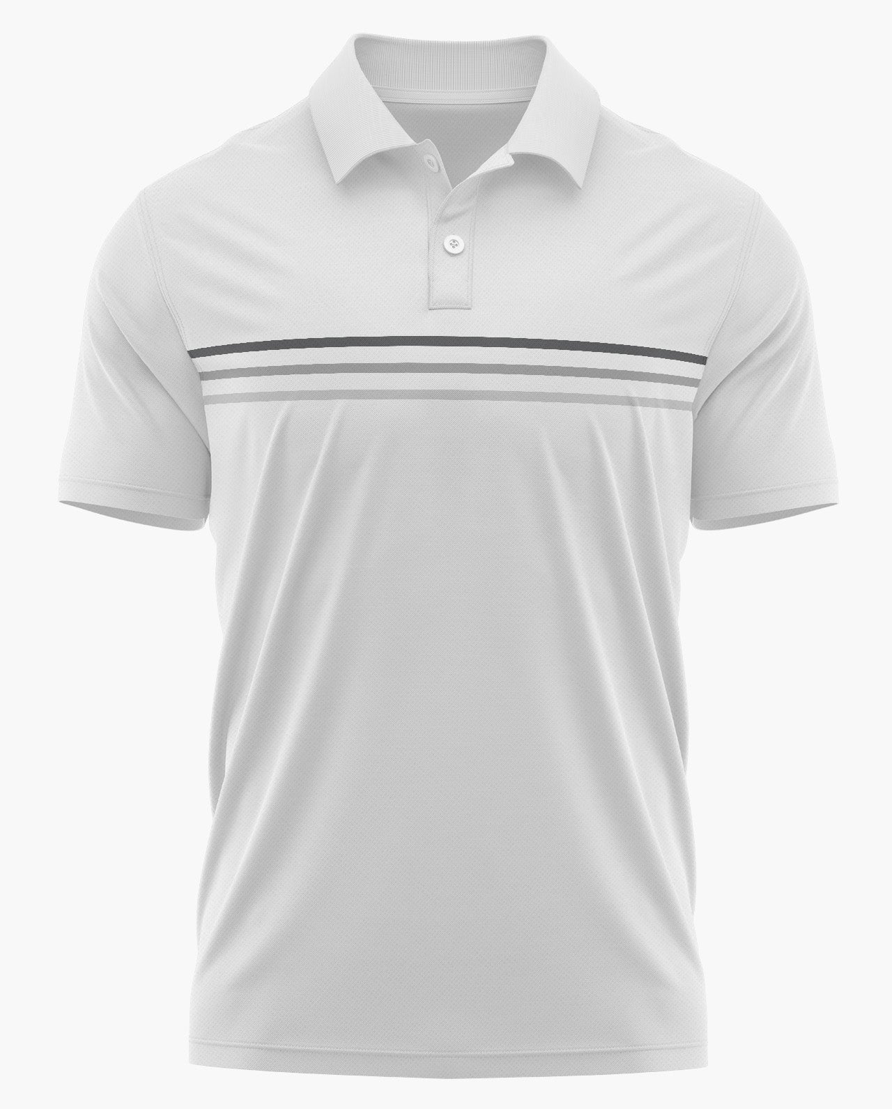 [CS] Classic Stripe Polo T-Shirt