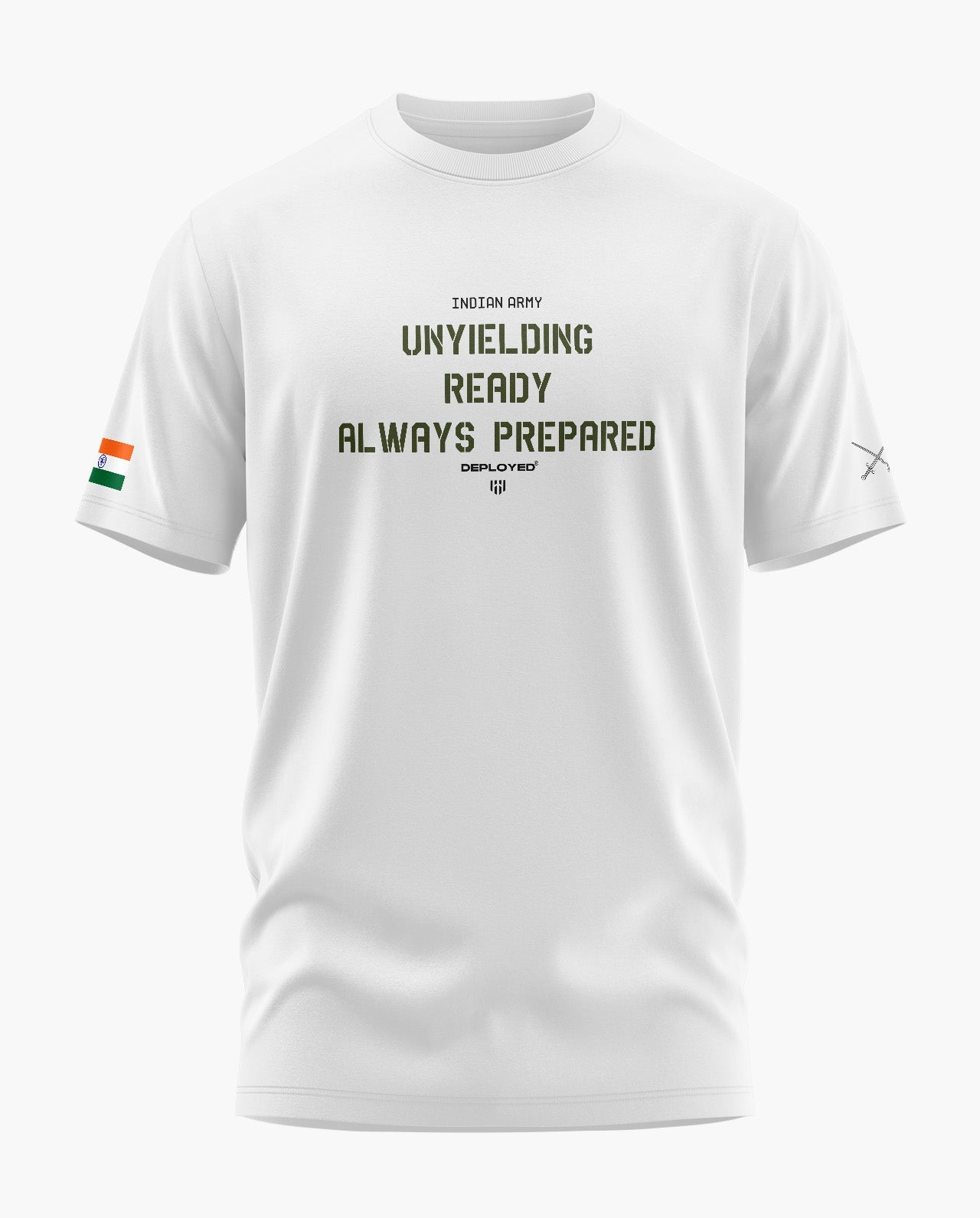 Always Prepared Army Signature LuxeSoft Cotton T-Shirt  - CS