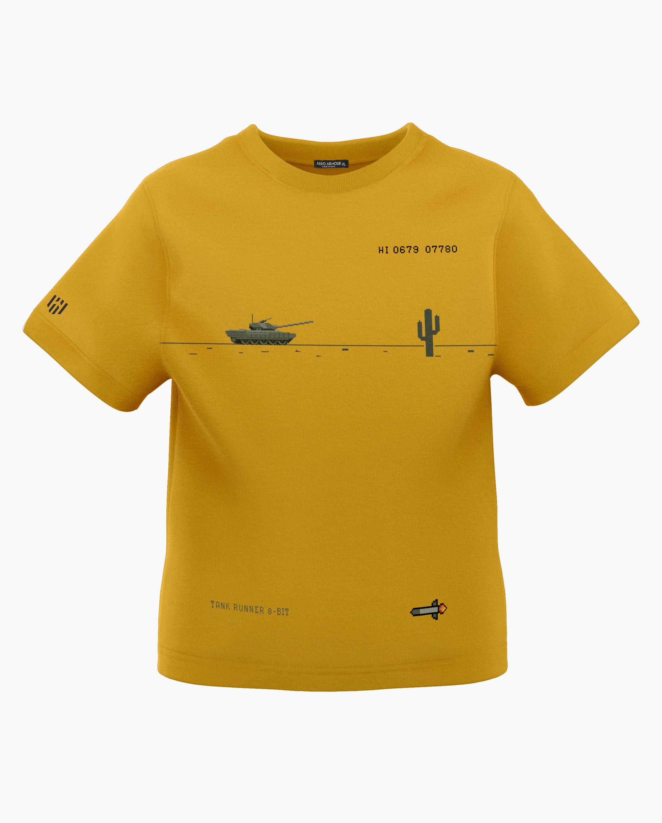Tank Runner 8-Bit Kids T-Shirt