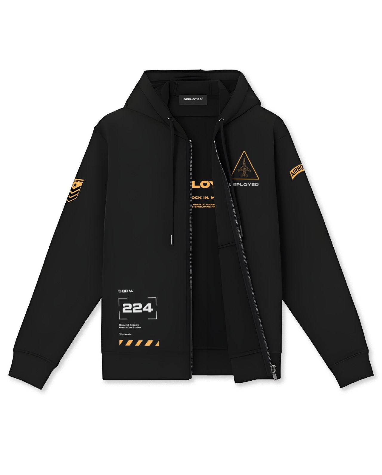 Sqdn 224 Zipper Hoodie
