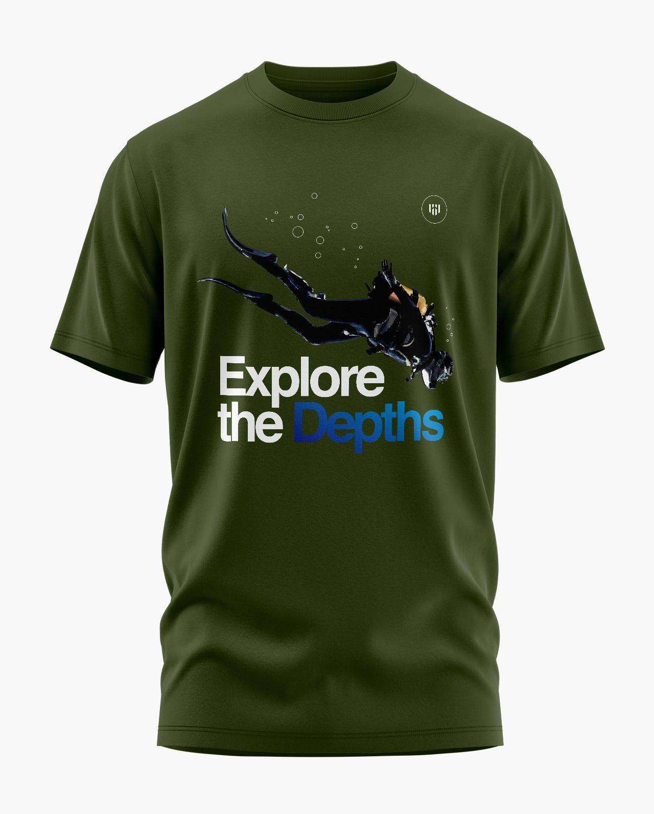 Explore The Depths T-Shirt - Aero Armour