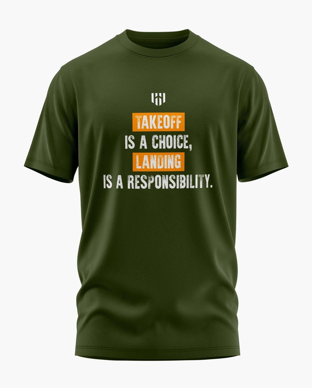 Landing Responsibility T-Shirt - Aero Armour