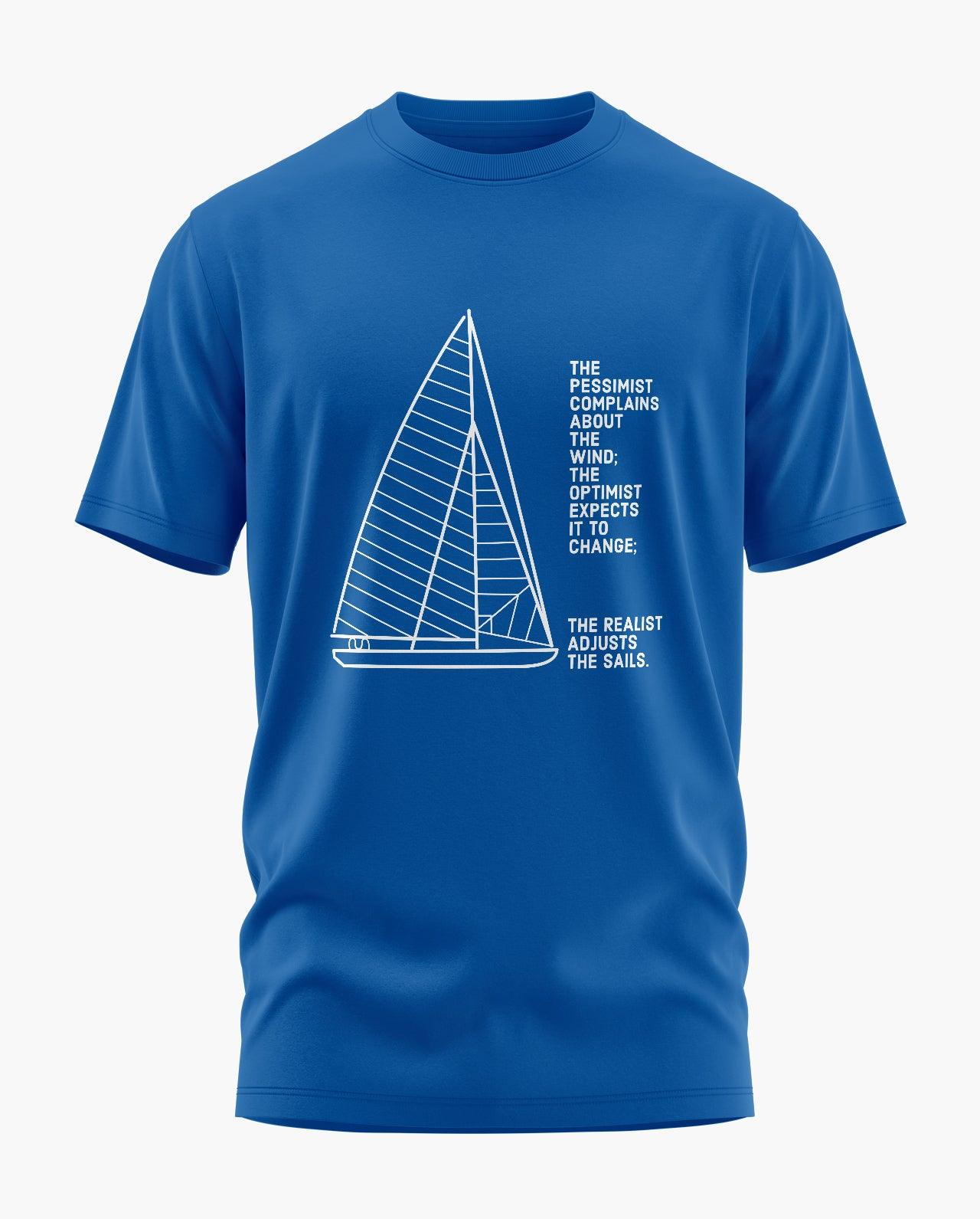Sailboat Quote T-Shirt - Aero Armour
