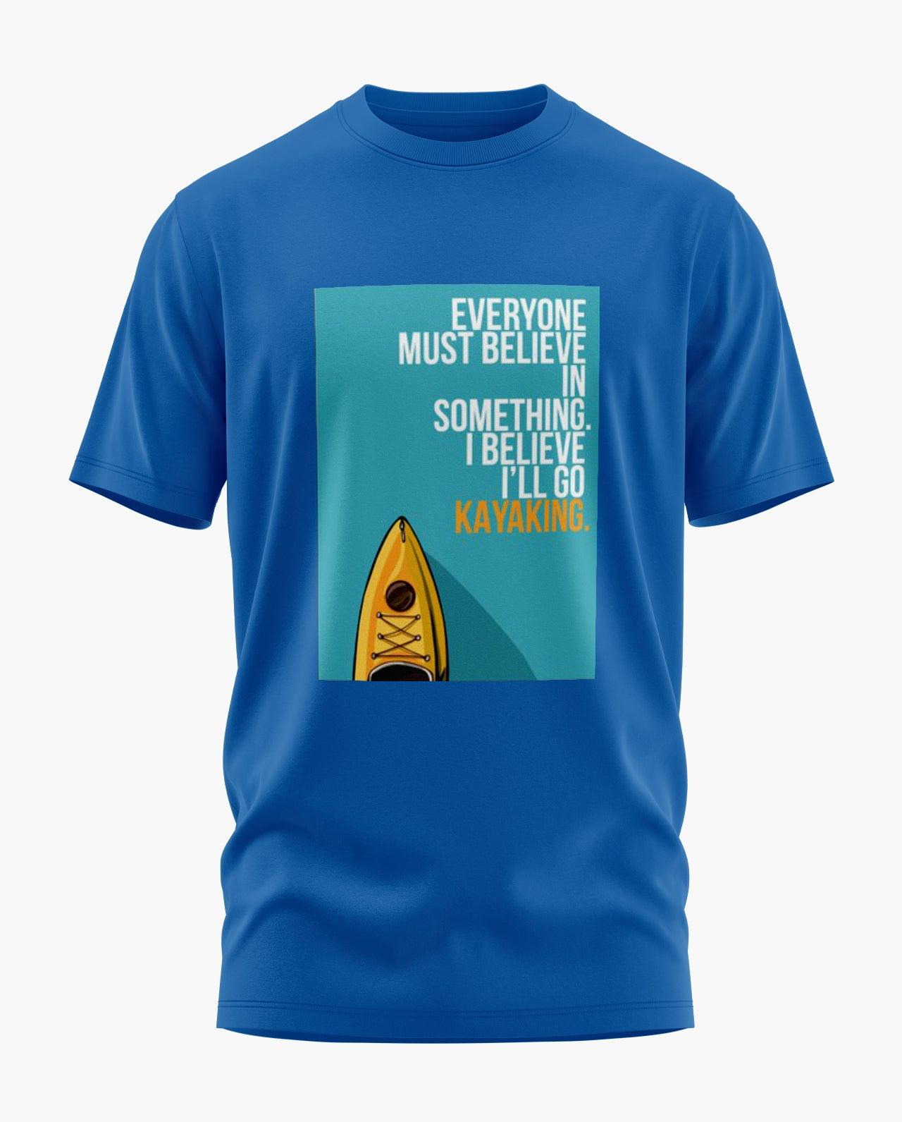 Kayak Graphic Quote T-Shirt - Aero Armour