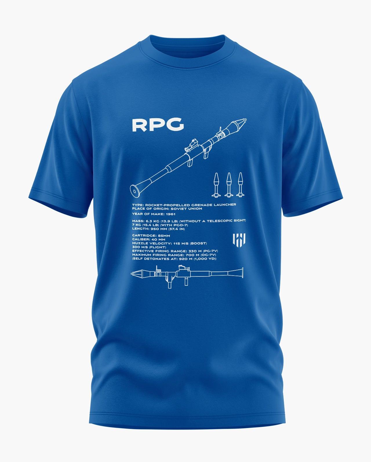 RPG Blueprint T-Shirt - Aero Armour