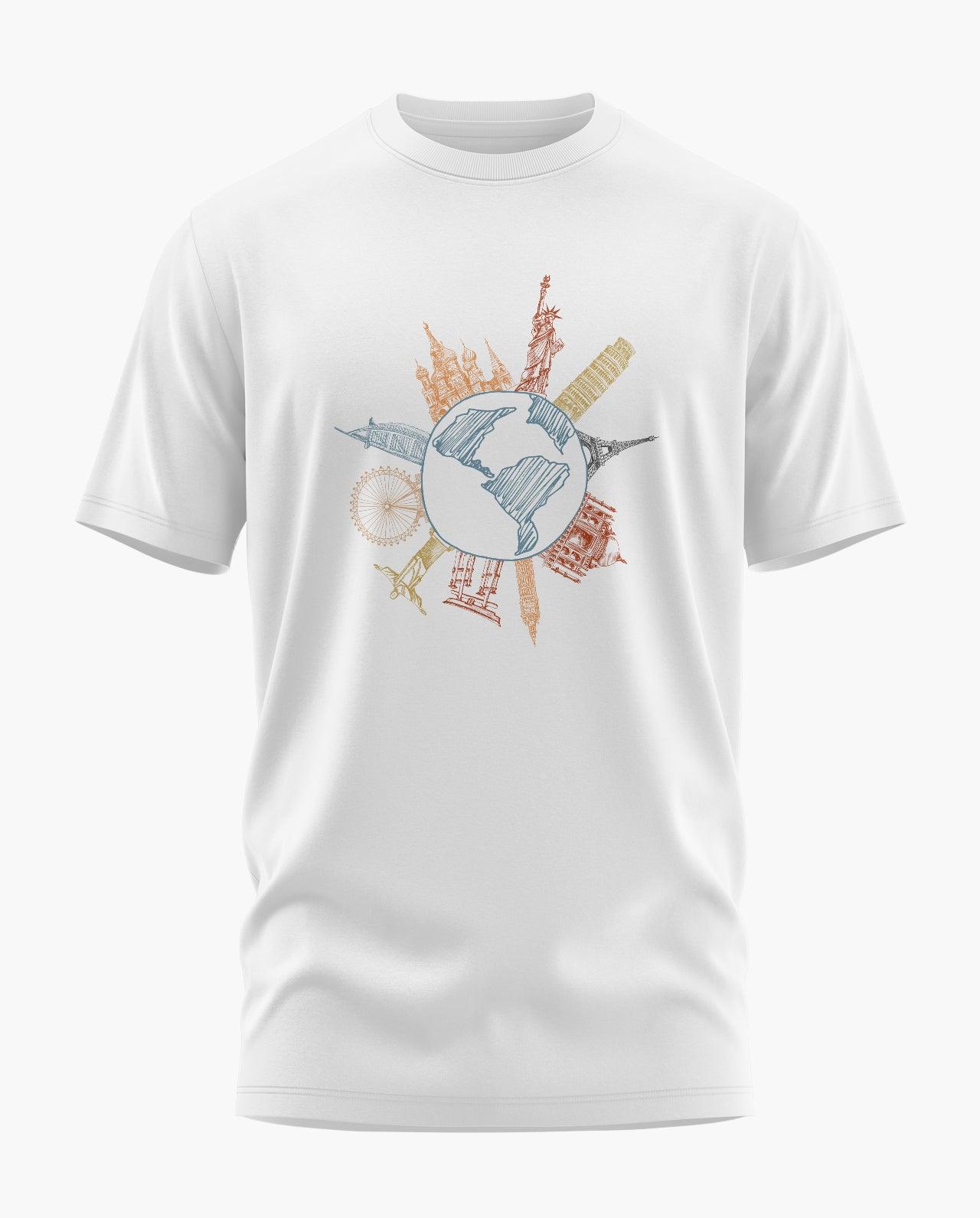 Wonders of The World T-Shirt - Aero Armour