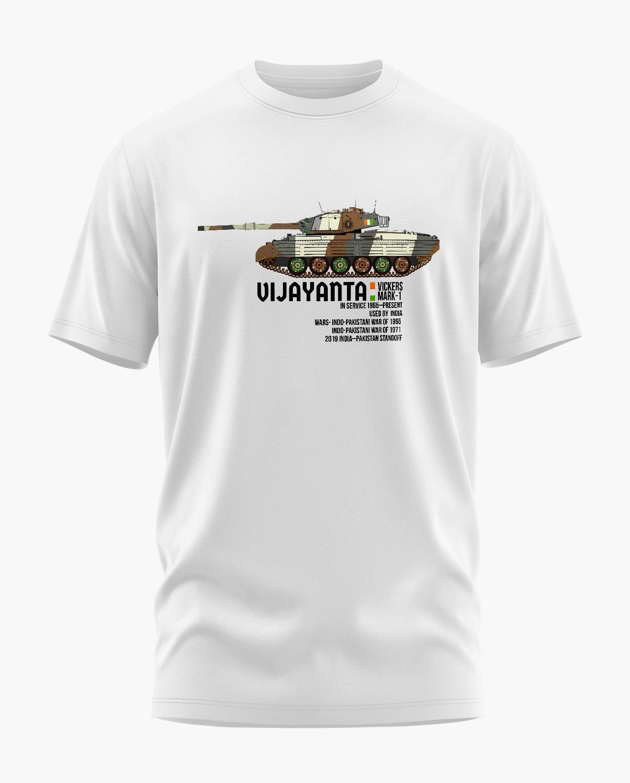 Vijayanta Vickers Mark-1 Tank T-Shirt - Aero Armour