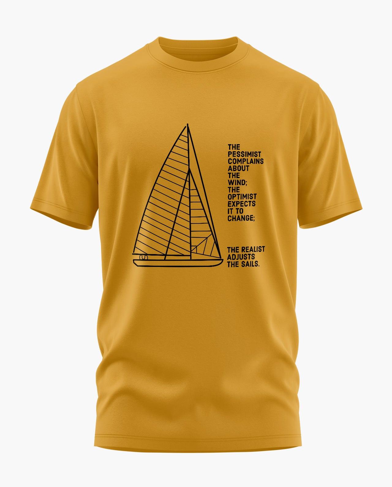 Sailboat Quote T-Shirt - Aero Armour