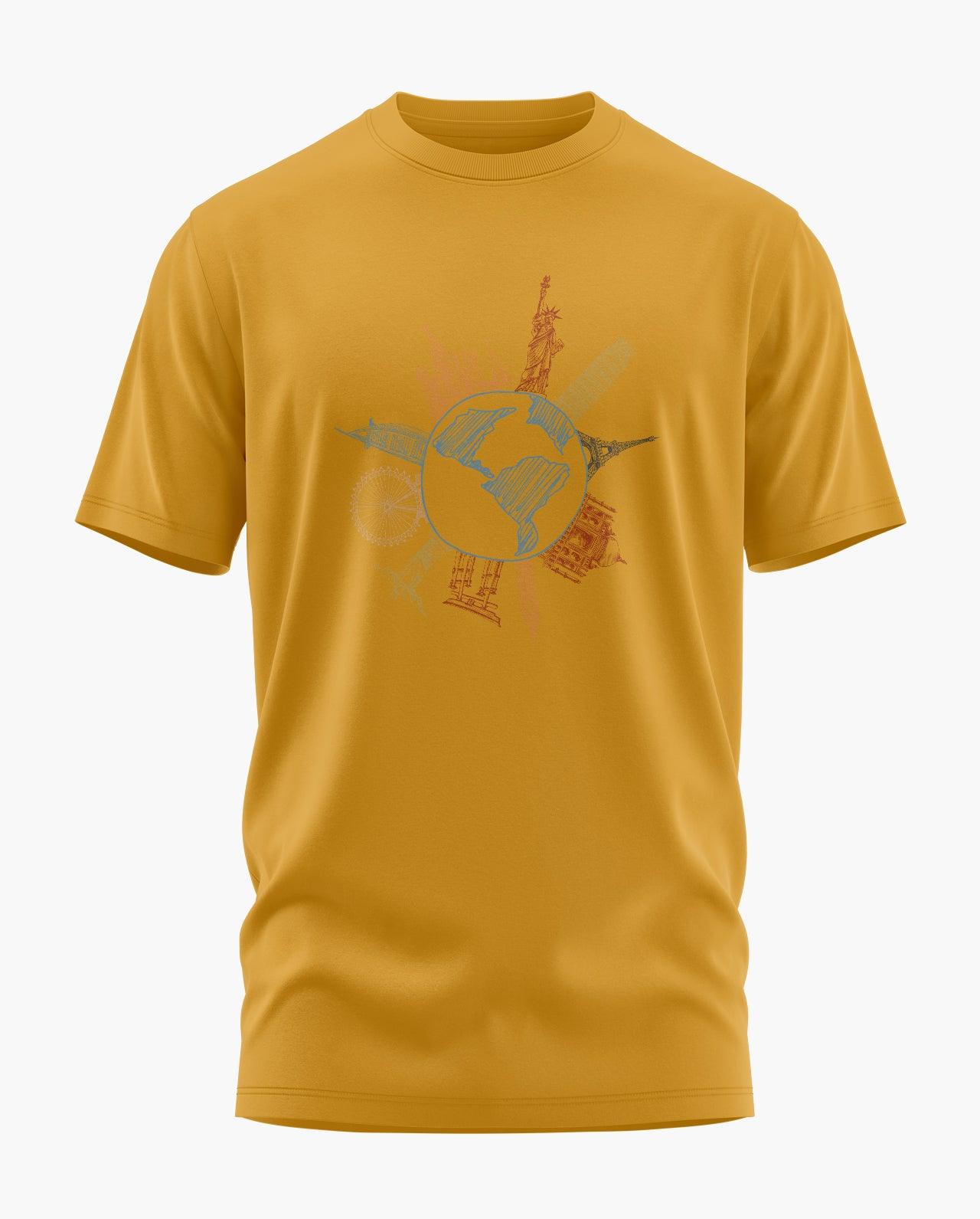 Wonders of The World T-Shirt - Aero Armour