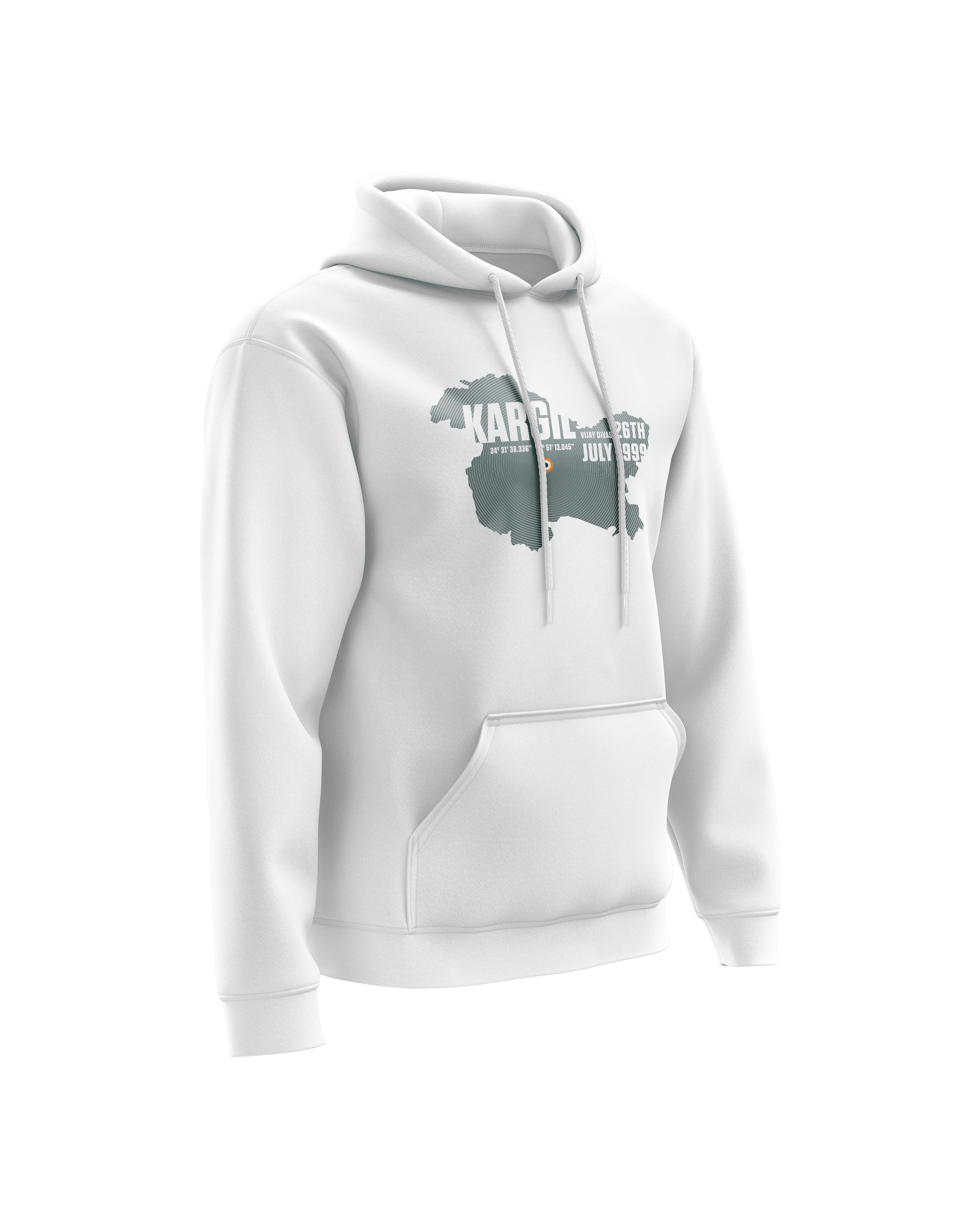 Kargil Map Hoodie - Aero Armour